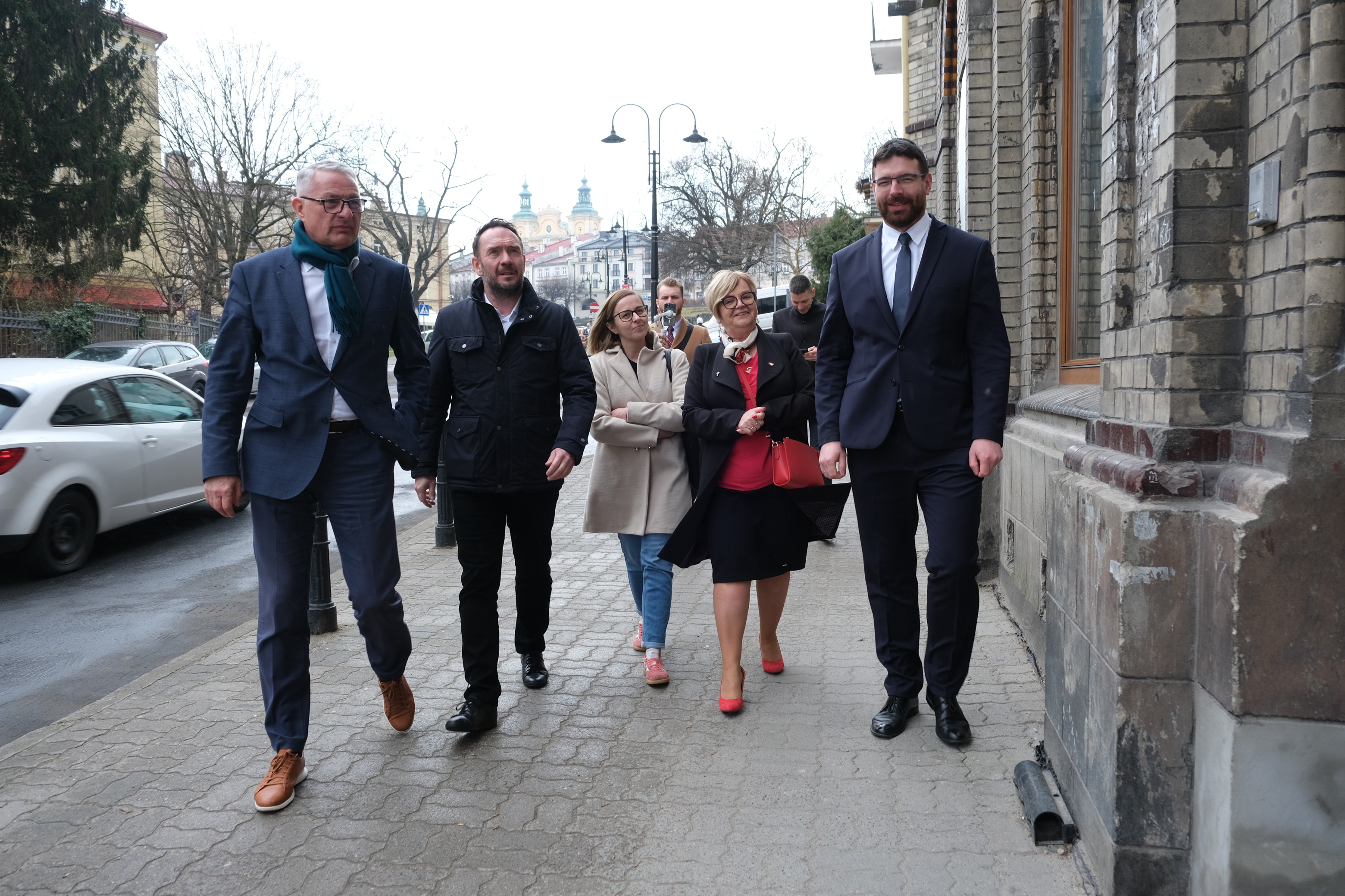 Wizyta delegacji MSWiA w Domu Ukraińskim w Przemyślu