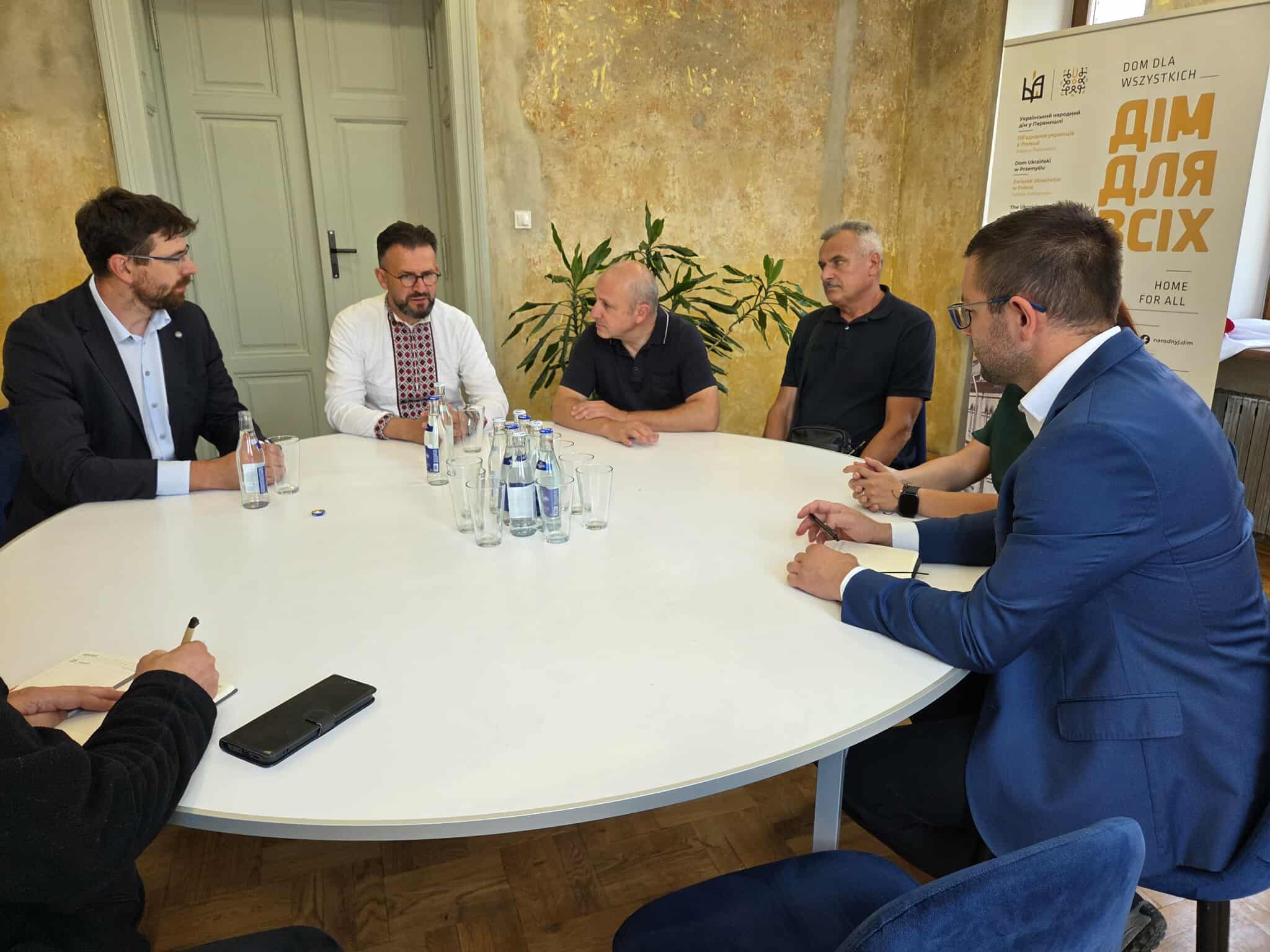 Wizyta Andriia Nadzhosa, Wiceministra Kultury Ukrainy