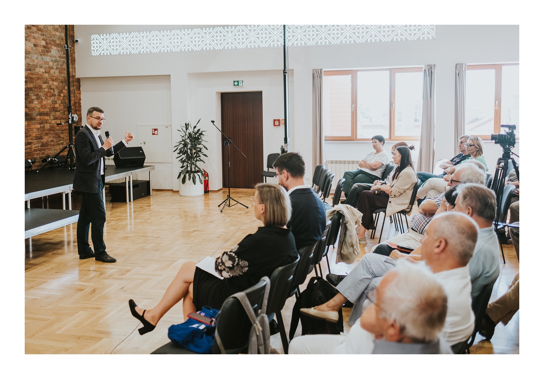 Wykład Ołeksandra Alfiorova o historii państwowości ukraińskiej