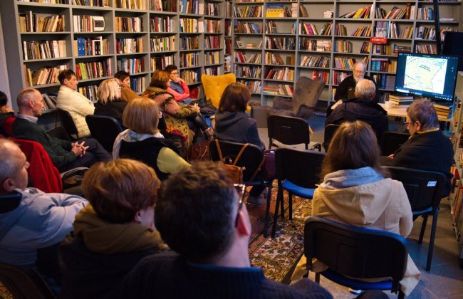 Lekcja biblioteczna ze Stanisławem Krycińskim – o tajemnicach Pogórza Przemyskiego.