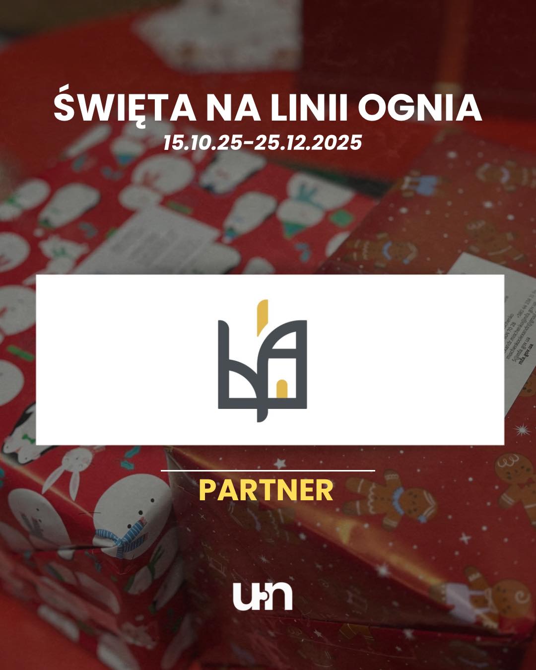 Jak co roku wspieramy Święta bez taty / Święta na linii ognia - Uniters