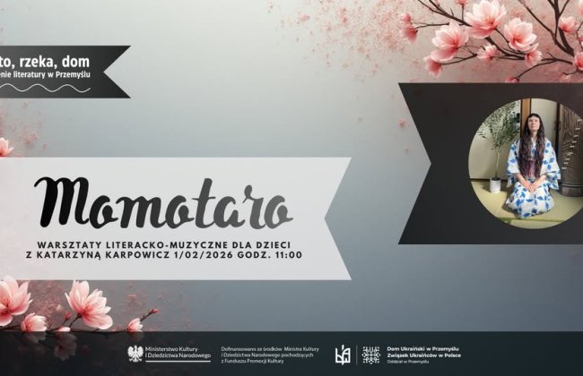Momotaro - warsztaty literacko-muzyczne dla dzieci z Katarzyną Karpowicz