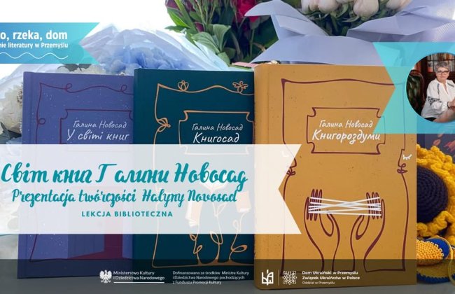 Prezentacja twórczości Halyny Nowosad