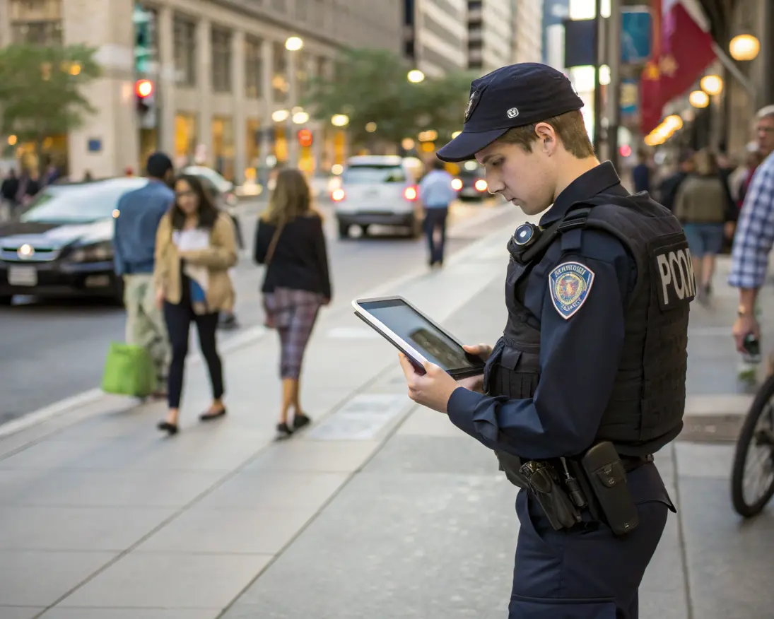 Najniższy stopień w policji Brytyjskiej czyli konstabl